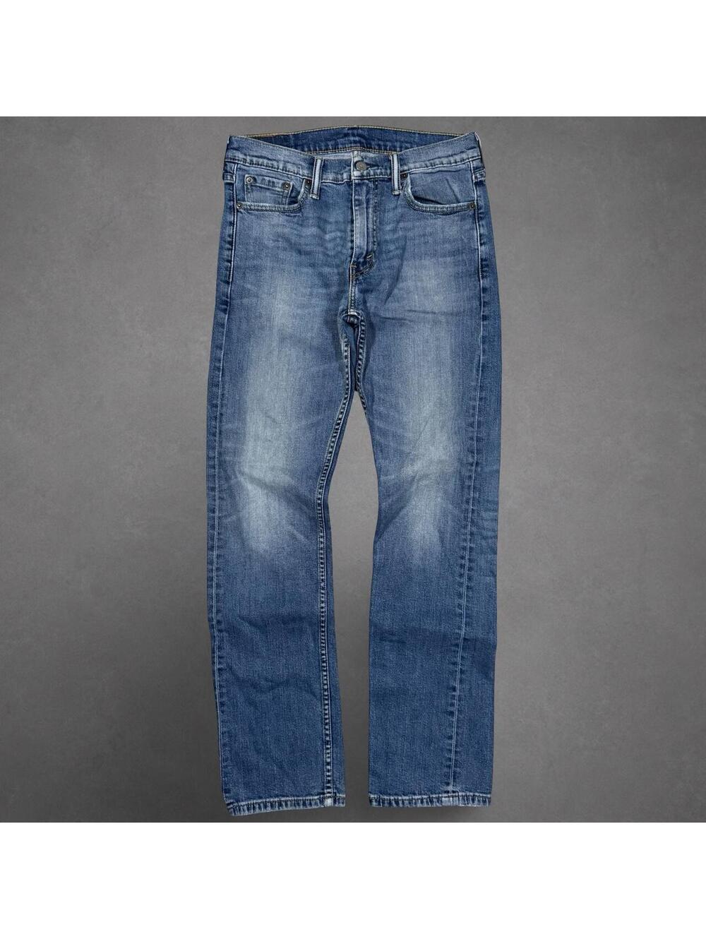 Levi’s 513 Slim Straight Jeans W30 L32 Medium Wash Denim
